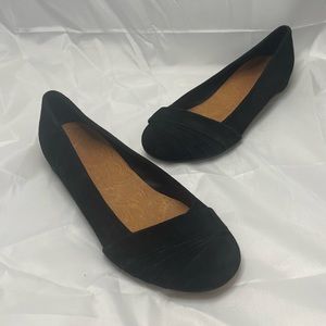 Chie Mihara Suede Leather Flats 38.5